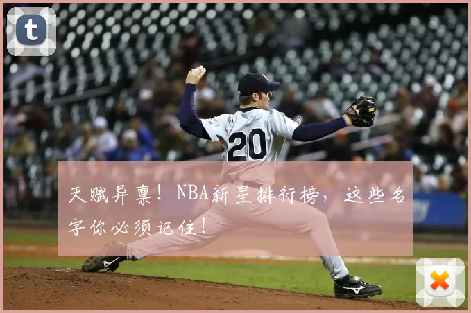 天赋异禀！NBA新星排行榜，这些名字你必须记住！
